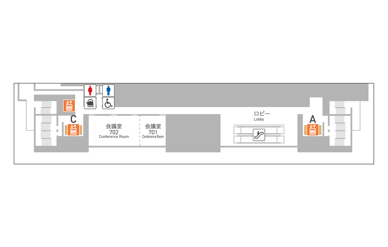 7F フロアマップ