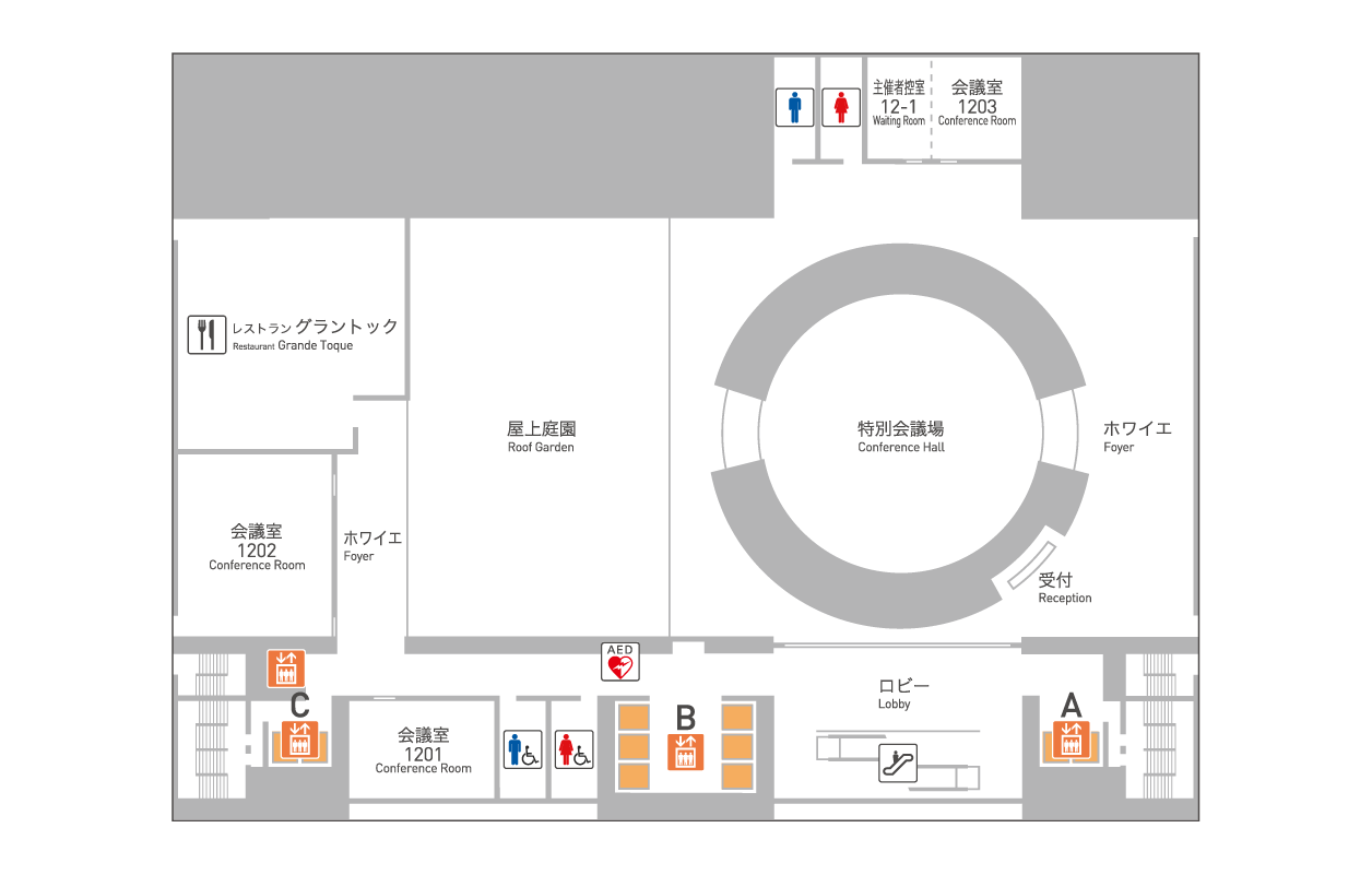 12F フロアマップ サムネイル