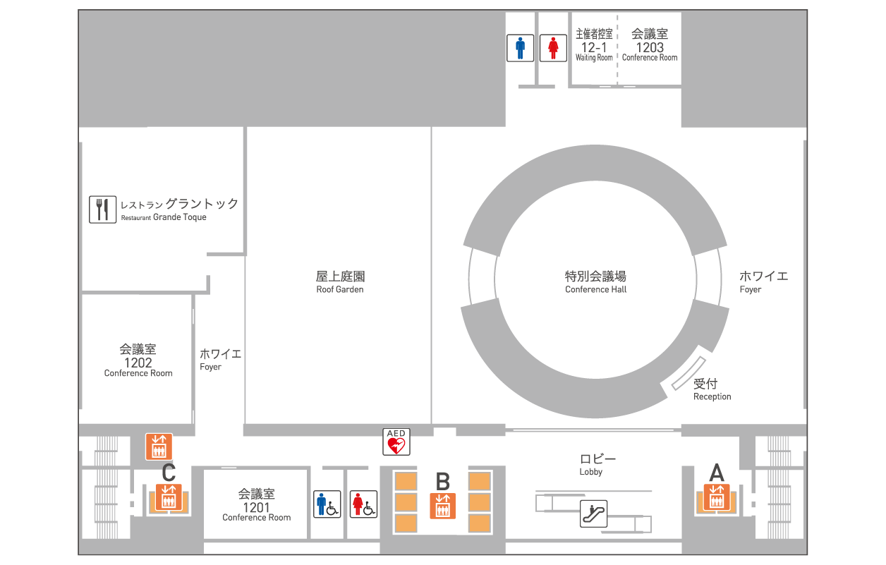 12F フロアマップ サムネイル