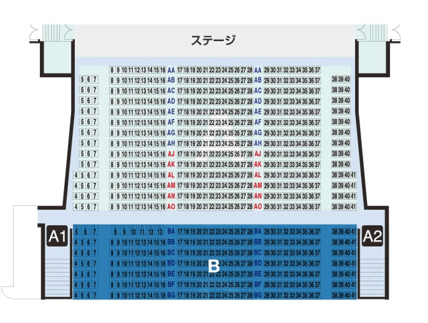 A-Seats 【506席】