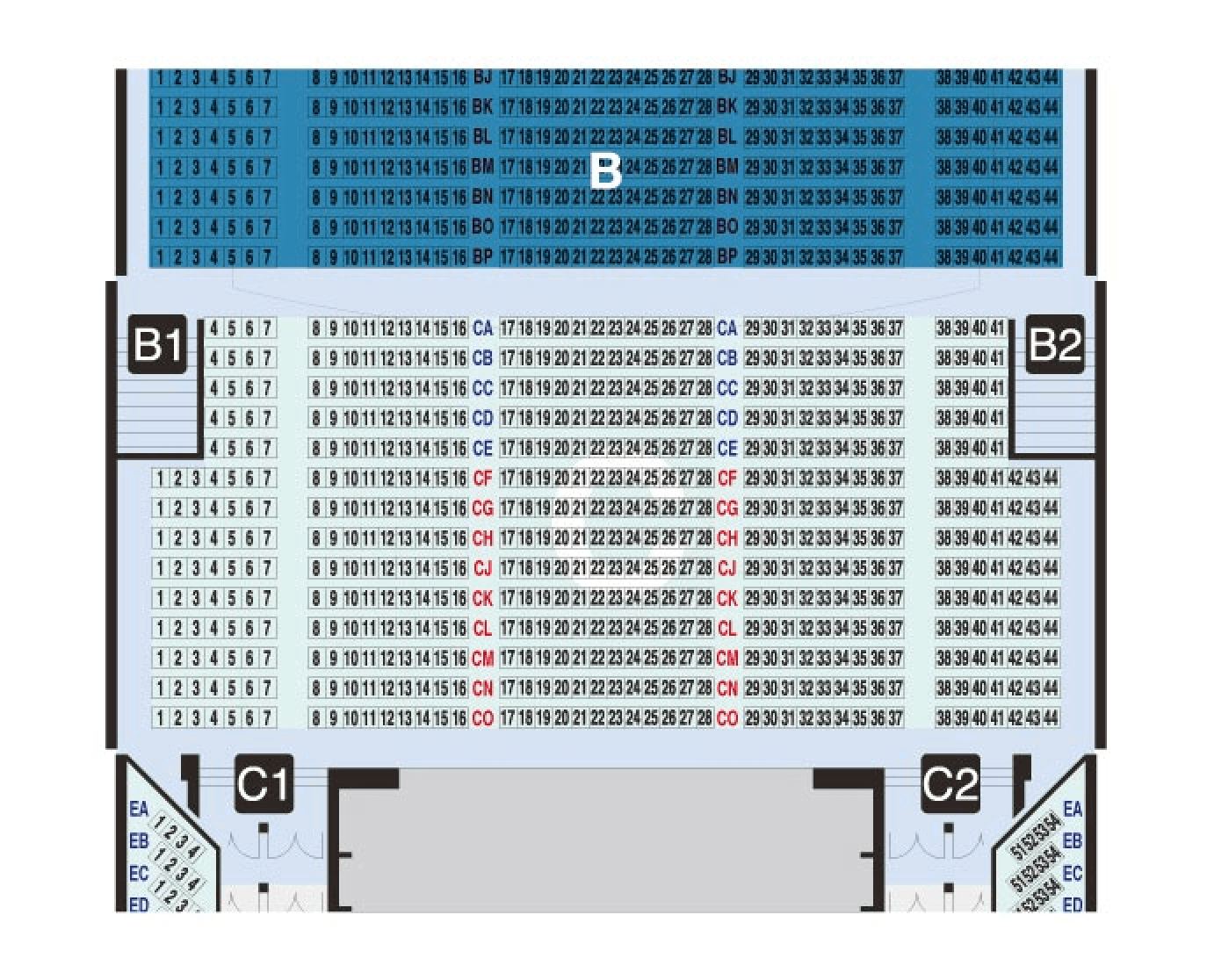 C-Seats 【586席】